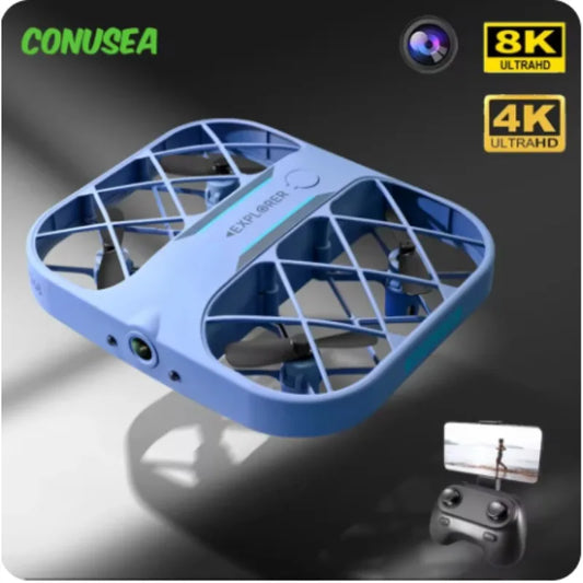 JJRC H107 Mini Drone Dron 8K 4K Quadcopter with Camera Real-Time Transmission Mini Pocket UFO Small Remote Control Plane Toy Boy