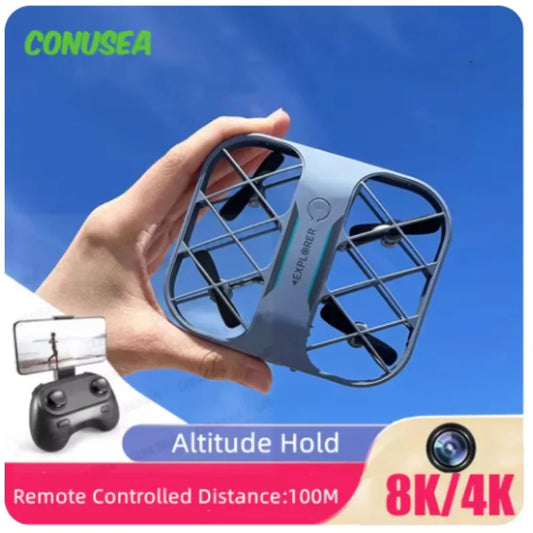 JJRC H107 Mini Drone Dron 8K 4K Quadcopter with Camera Real-Time Transmission Mini Pocket UFO Small Remote Control Plane Toy Boy