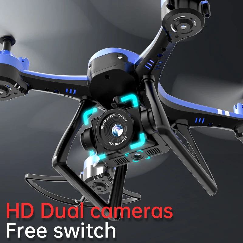 Dowellin X7 UAV anti-fall and collision-resistant optical flow dual-camera fixed-height remote control  drone toy holiday gift