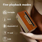 Multifunctional Wooden Bluetooth Speaker TWS Wireless Subwoofer Remote Sound System Portable Home Theater caixa de som FM Radio