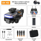 P18 Drone Brushless Motor 8K 5G HD Triple Camera Optical Flow Positioning GPS Obstacle Avoidance RC Quadcopter Toys Gift