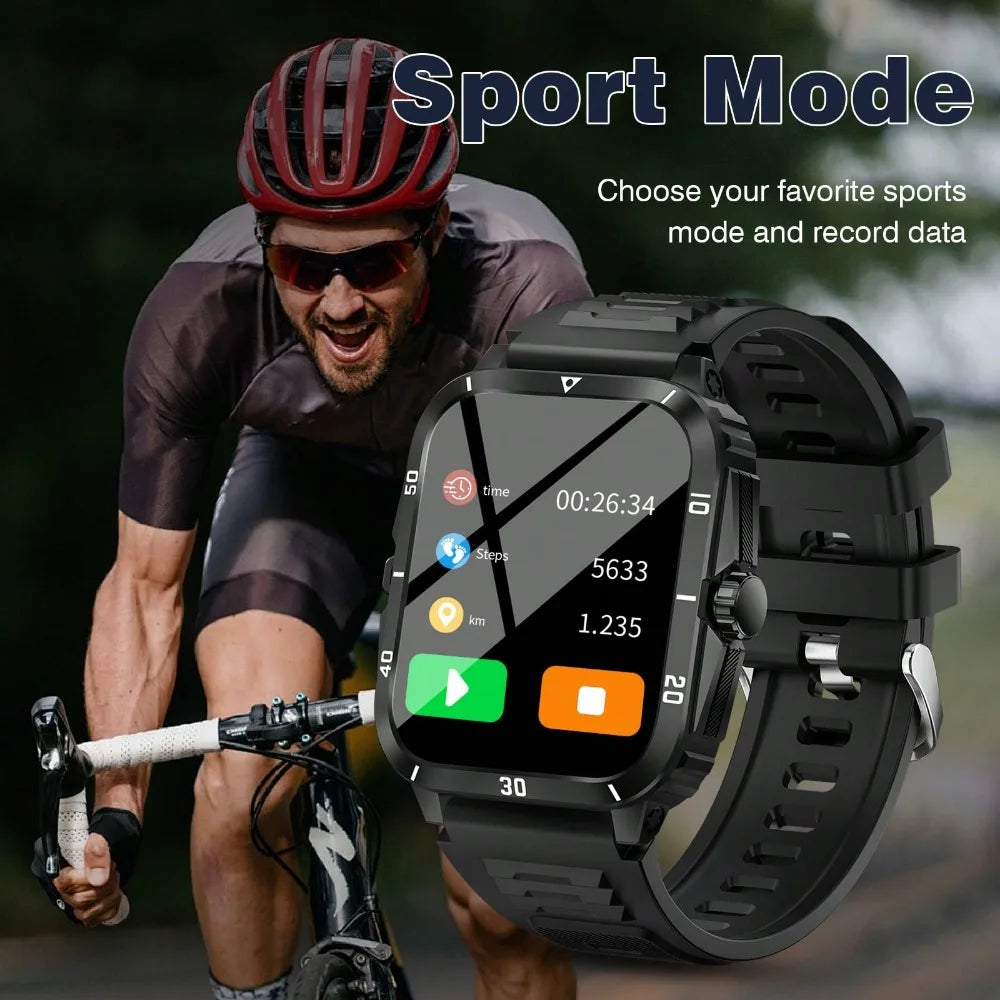 Smart Watches for Women Men,HD Full Touch Screen Sports Smart Watch,Multi-Function Sports Smart Watch with Android&IOS