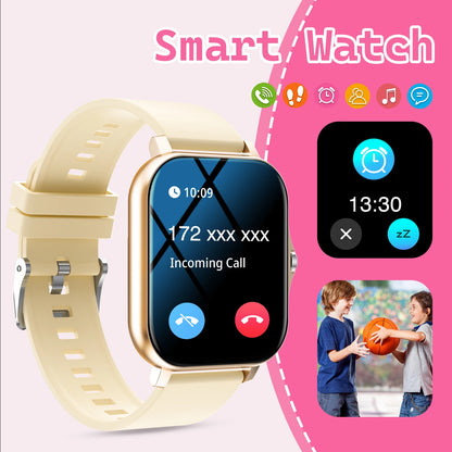 Kids' Smart Watch With Wireless Calling, Multi-Sport Modes,Sports Watch For Iphone/Android