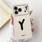 For Apple iPhone 17 Pro Max Case New Lucky Letters Cover Soft Silicone Phone Case For iPhone 17 Air iPhone17 Pro Back Cover Bags