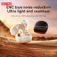 MZYMI Q13 Bluetooth Wireless Earphone ENC Noise Cancelling HD Call Headphone LED Digital Display Sport Gaming Headset With Mic