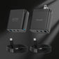 2packs 45W 3 Port USB Charger Type C Fast Charge Mobile Phone Adapter For iPhone Samsung Xiaomi Huawei Quick Charge Wall Charger