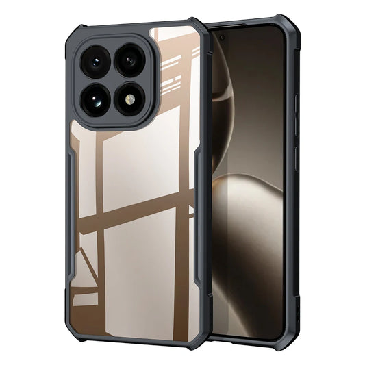 For Xiaomi 15T Case For Xiaomi 15T Pro Transparent Phone Cover Shockproof Bumper Protective Cases Luxury Case NonYellowing