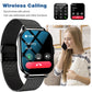 1.83-Inch Smartwatch for Men and Women - Wireless Calling, Music Playback, Weather Forecast, Call & App Notifications