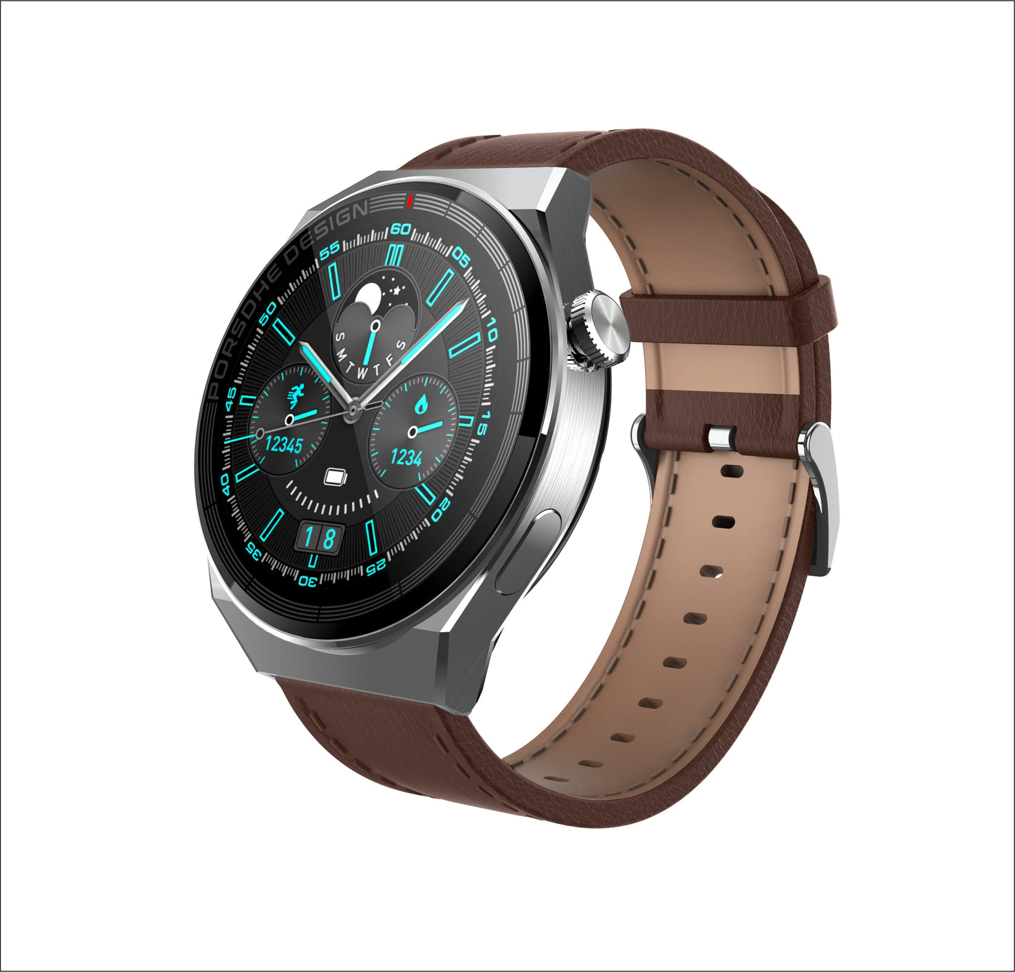W&O X5 Pro Sport Smart Watch Man Woman NFC Smartwatch Alarm Message Notification Call Watches for Android IOS IP67 Waterproof