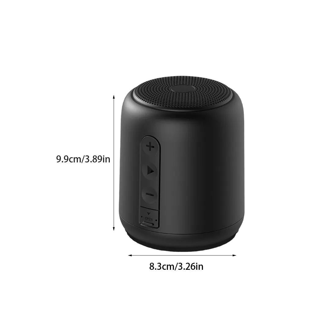 ABS Portable Bluetooth Speakers With High-fidelity Sound Compact And Portable Wireless Connection Red