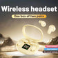 Mini Invisible Short Stem Bluetooth Earbuds 2 Pairs Waterproof Wireless Earphones with Mic for Sleep Sports Work