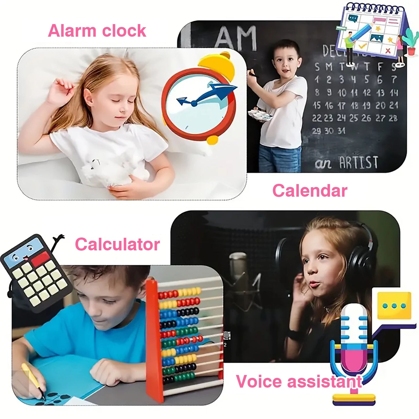 Kids' Smart Watch With Wireless Calling, Multi-Sport Modes,Sports Watch For Iphone/Android