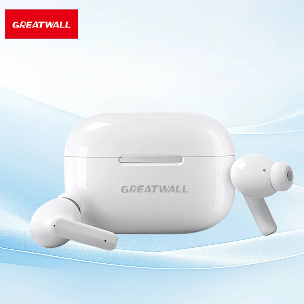 GREATWALL AI Translation Earphones, Classic Design In Ear Touch Wireless Earphones Music Game Sports Earphones Extra Long Batter