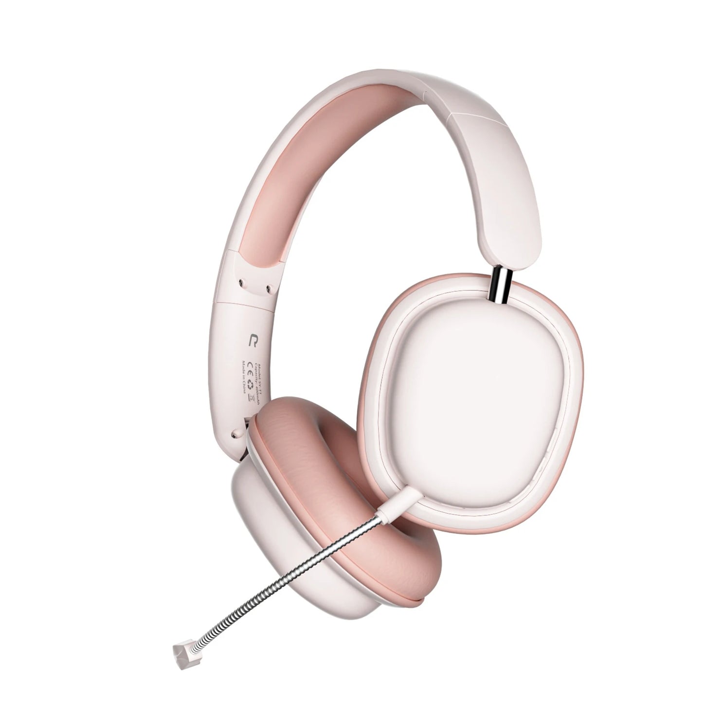 Over Ear Headphone Wireless Gaming Headset BT5.3 Over Ear Headphone with Mic 3.5mm Foldable Earphone Wireless PC Headset