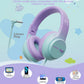 AWATRUE Kids Wired Headphones HK07 Stereo Sound Earphone with Mic Music Study Headset Limited Volume 74dB/85dB for Children