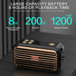 Wireless Bluetooth Speaker Stereo Sound Extended Bass Treble TWS Bluetooth 5.0 TF Card USB AUX Audio Input