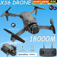 8K HD Dual Camera XS6 VR Drone – Brushless Motor & 5G WIFI, Optical Flow Positioning Mini RC Quadcopter Toy