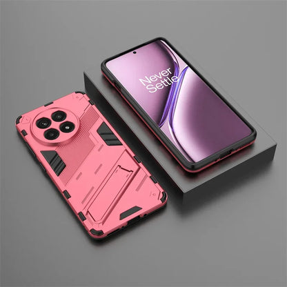 Shockproof Armor Case For OnePlus 13 13R 12 12R Nord CE4 CE 4 CE3 Lite 5G Magnetic Stand Holder Phone Cover For OnePlus13 Funda