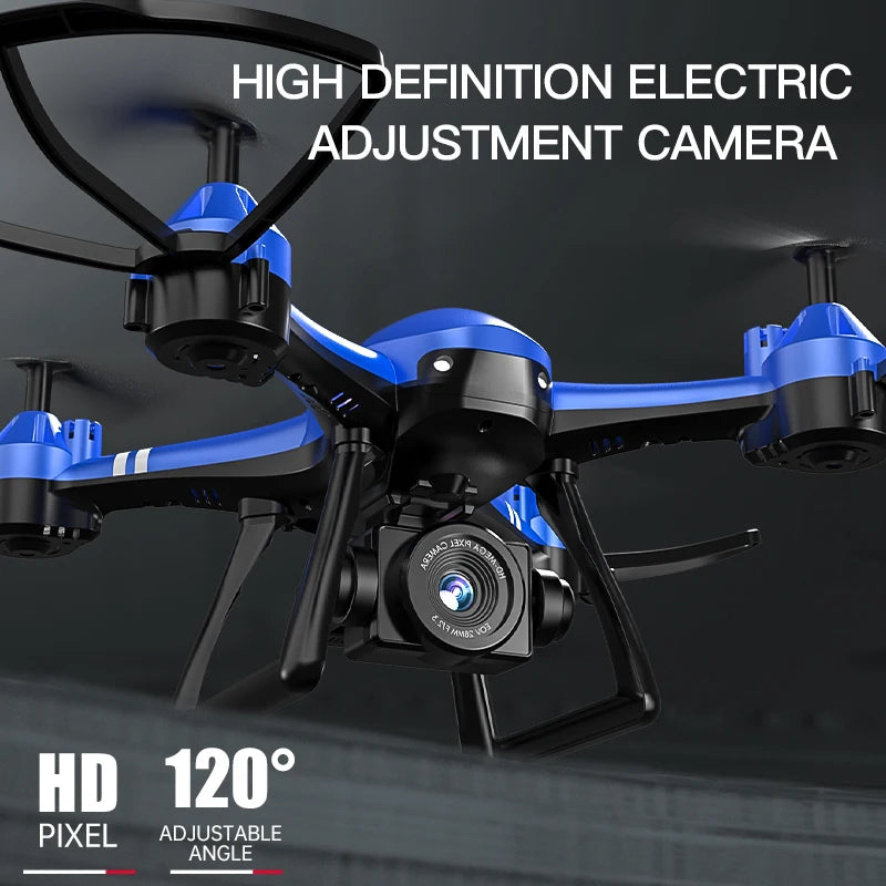 Dowellin X7 UAV anti-fall and collision-resistant optical flow dual-camera fixed-height remote control  drone toy holiday gift