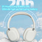 Over Ear Headphone Wireless Gaming Headset BT5.3 Over Ear Headphone with Mic 3.5mm Foldable Earphone Wireless PC Headset