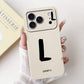 For Apple iPhone 17 Pro Max Case New Lucky Letters Cover Soft Silicone Phone Case For iPhone 17 Air iPhone17 Pro Back Cover Bags