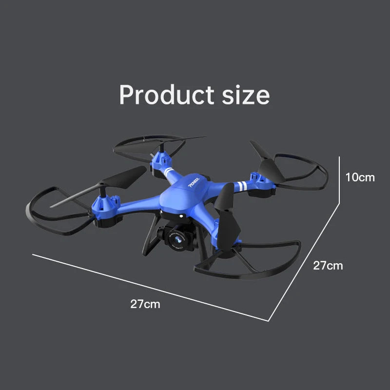 Dowellin X7 UAV anti-fall and collision-resistant optical flow dual-camera fixed-height remote control  drone toy holiday gift