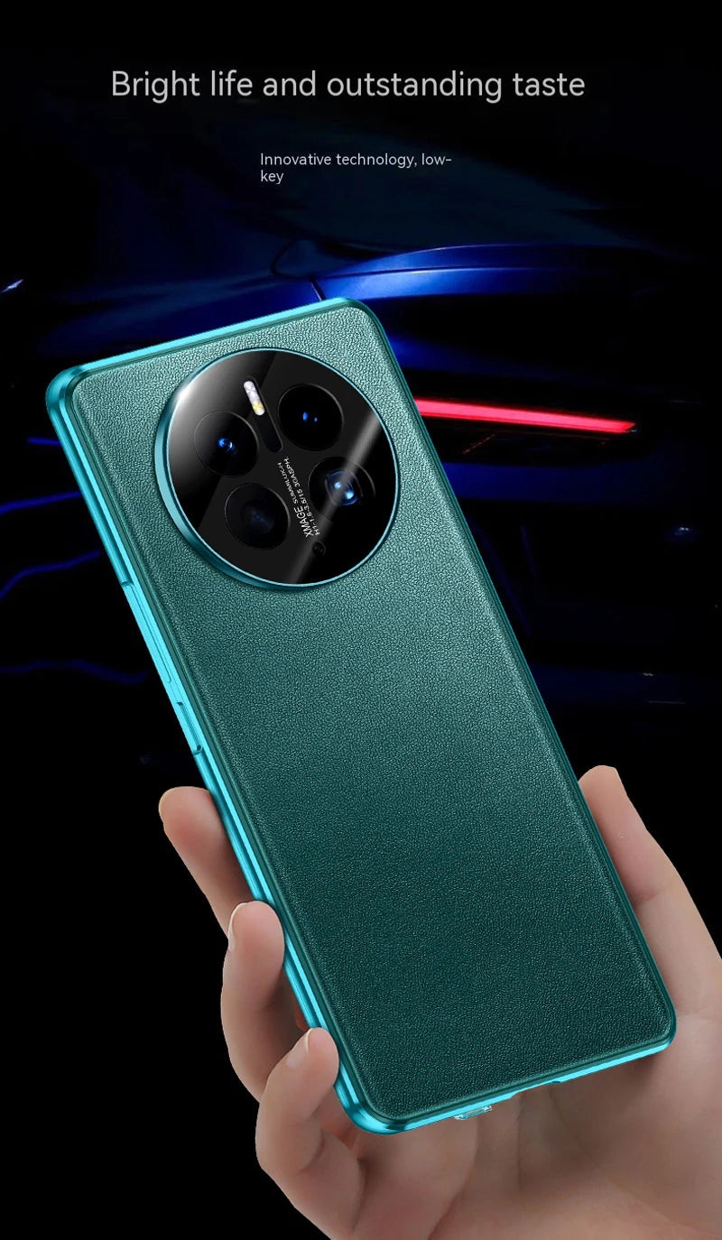 Luxury Leather Glass 360° Cover for Honor Magic 6 7 Pro HD Shockproof Bumper Phone Case Funda for Honor Magic 6 5 4 Lite 5G2028