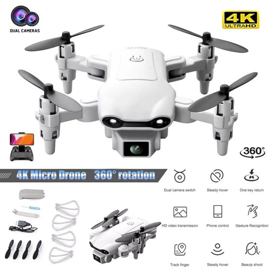 V9 Mini Drone For Kids Adults 720P HD FPV Camera, Foldable RC Quadcopter For Boys Girls With Altitude Hold, Headless Mode