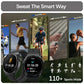 W&O X5 Pro Sport Smart Watch Man Woman NFC Smartwatch Alarm Message Notification Call Watches for Android IOS IP67 Waterproof