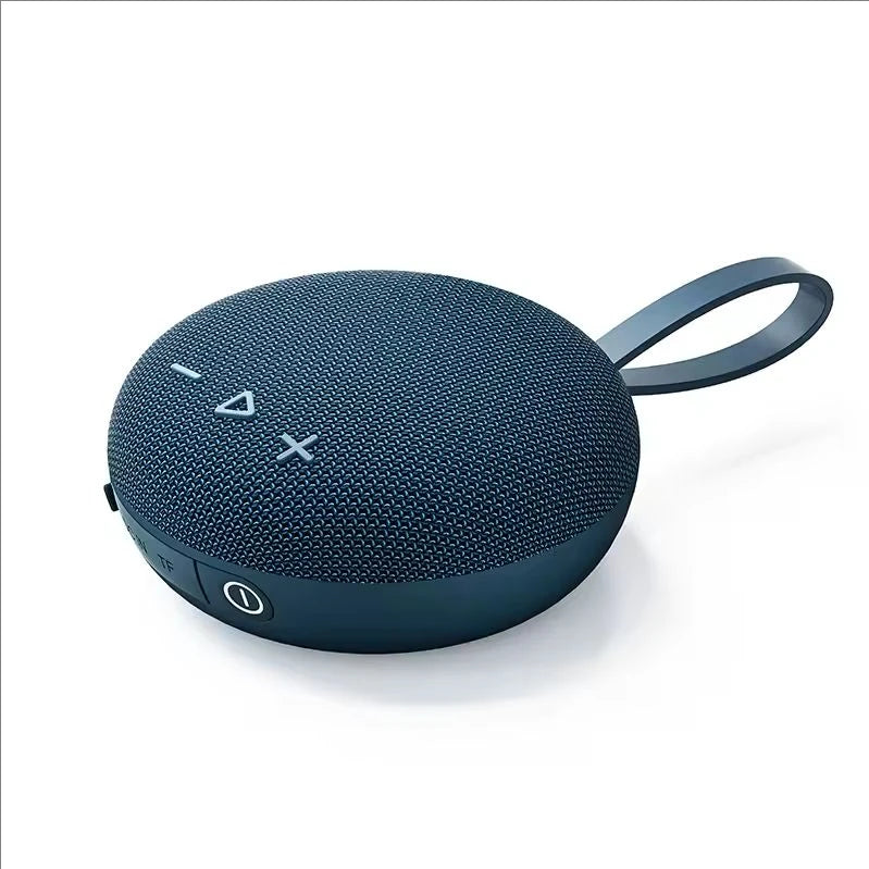 Mini Portable Speaker Bluetooth Magnetic Outdoor Waterproof Fabric Mesh Handle Super Magnet Function Audio Speakers