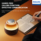 Philips TAS2009 Smart Wireless Bluetooth Speaker Convenient Home 360 ° Surround Sound Audio with Colorful Light for Office Home