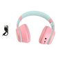 Fashion Wireless BT Headphone with Microphone Wired Memory Card Support Headset for Phone Tablet PC Laptop