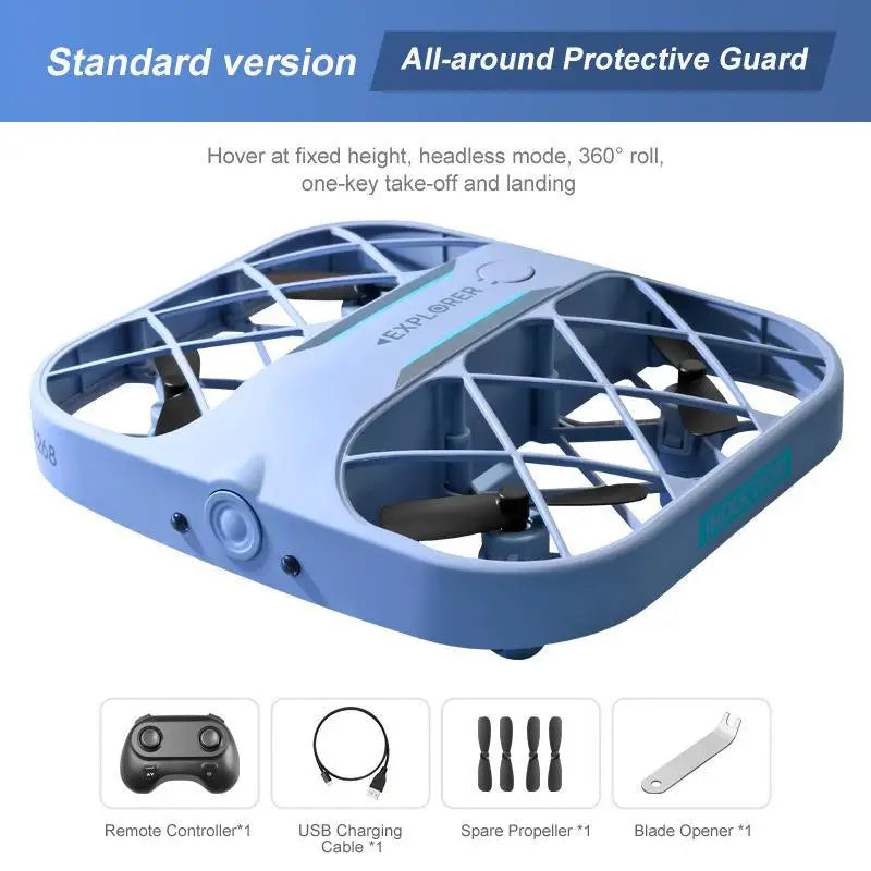 JJRC H107 Mini Drone Dron 8K 4K Quadcopter with Camera Real-Time Transmission Mini Pocket UFO Small Remote Control Plane Toy Boy