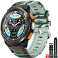 EIGIIS 1.45 Inch Smart Watch KE5 3ATM Waterproof Original Design Sports Watch With Compass And Altitude Barometer LED Flashlight