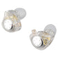 Comfortable In-Ear Stage Monitor Headphone Dual Magnetic Dynamic Unit Earphone Shock Bass Earbuds with 0.75mm Detachable Cable