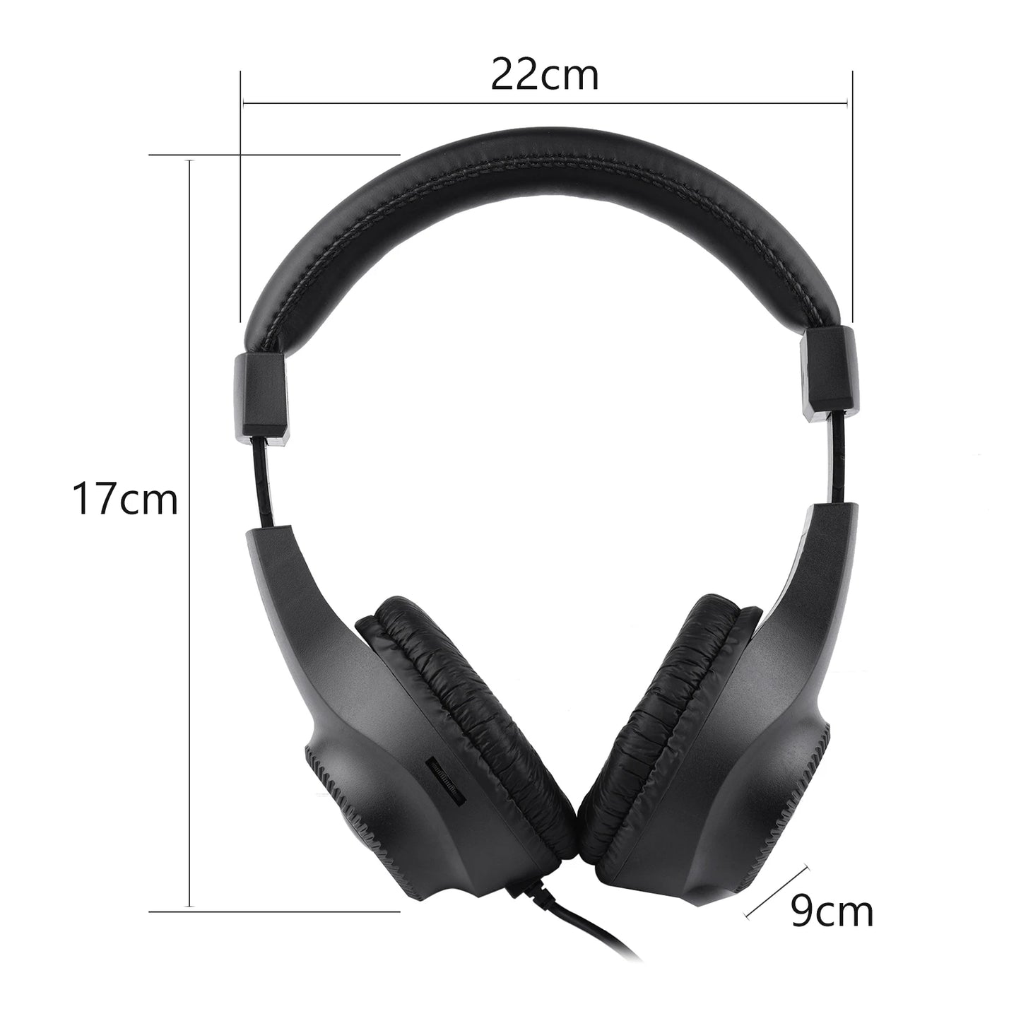 【New】Wired Headset Self Adjusting Headband 6.5mm Single Jack Stereo Monitoring Headphone for Electronic Musical Instruments