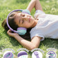 AWATRUE Kids Wired Headphones HK07 Stereo Sound Earphone with Mic Music Study Headset Limited Volume 74dB/85dB for Children