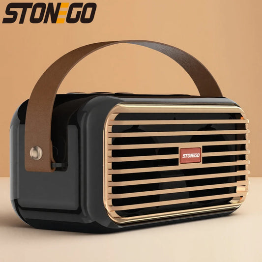 Wireless Bluetooth Speaker Stereo Sound Extended Bass Treble TWS Bluetooth 5.0 TF Card USB AUX Audio Input