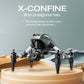 V42 Mini Drone Alloy Architecture 8K HD Dual Camera WIFI FPV Quadcopter Remote Control Unmanned Toy's Gift