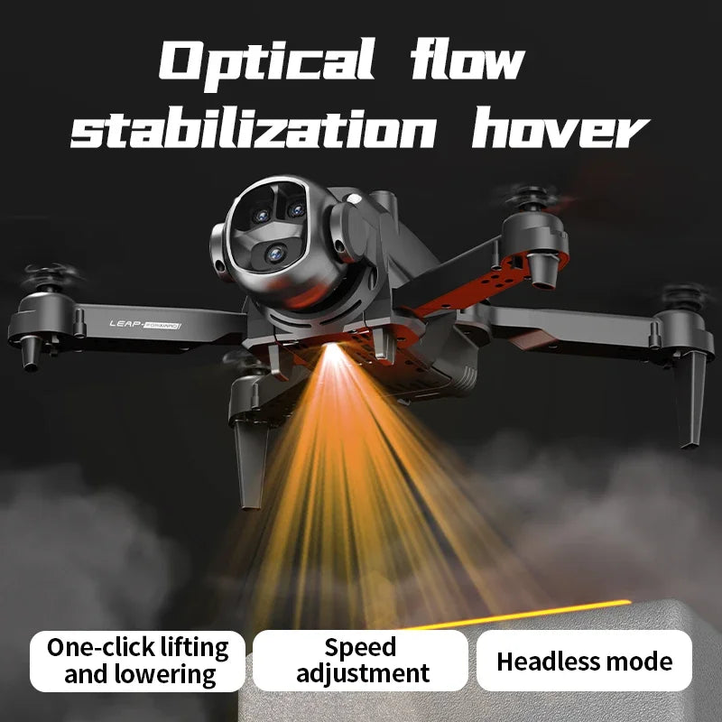 8K HD Dual Camera XS6 VR Drone – Brushless Motor & 5G WIFI, Optical Flow Positioning Mini RC Quadcopter Toy