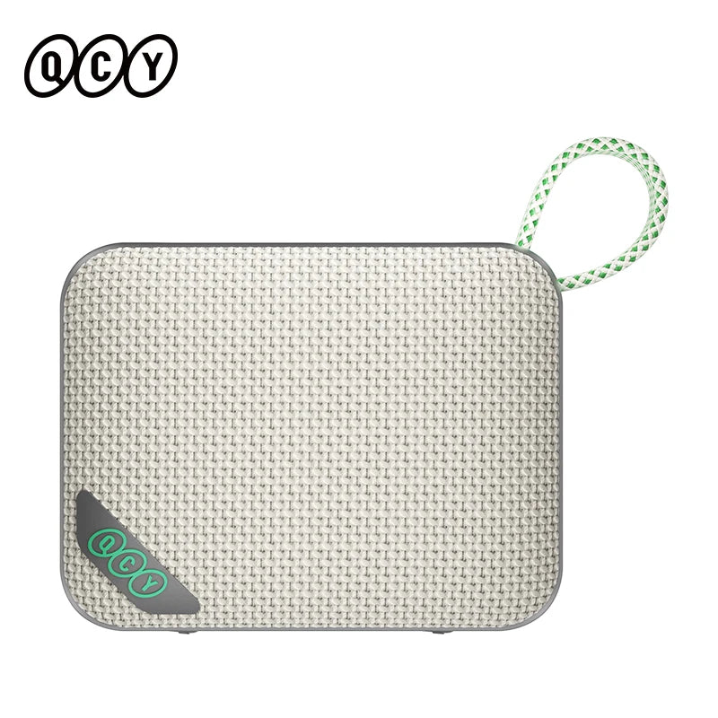 QCY SP2 Mini Speaker Wireless Bluetooth 5.3 Ambient Light Deep Bass HIFI TWS Stereo Sound Box IP67 Waterproof 17Hrs Subwoofer