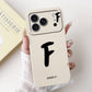 For Apple iPhone 17 Pro Max Case New Lucky Letters Cover Soft Silicone Phone Case For iPhone 17 Air iPhone17 Pro Back Cover Bags