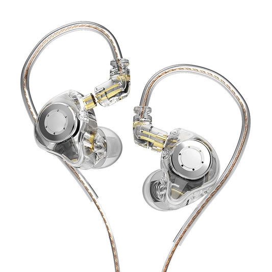 Comfortable In-Ear Stage Monitor Headphone Dual Magnetic Dynamic Unit Earphone Shock Bass Earbuds with 0.75mm Detachable Cable