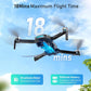 1080P HD Camera Drone with Brushless Motor, One Key Take Off/Landing, Altitude Hold, Gesture Selfie for Kids Beginners