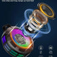 Waterproof Bluetooth Speaker IPX7, Shower Speaker Portable Wireless with Dynamic Lights, TWS Mode, Loud Stereo Sound,Robust Bass