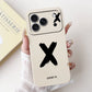 For Apple iPhone 17 Pro Max Case New Lucky Letters Cover Soft Silicone Phone Case For iPhone 17 Air iPhone17 Pro Back Cover Bags