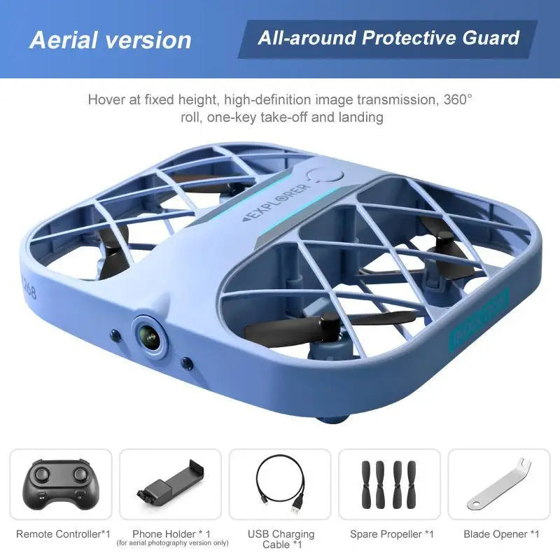 JJRC H107 Mini Drone Dron 8K 4K Quadcopter with Camera Real-Time Transmission Mini Pocket UFO Small Remote Control Plane Toy Boy