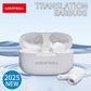 GREATWALL AI Translation Earphones, Classic Design In Ear Touch Wireless Earphones Music Game Sports Earphones Extra Long Batter