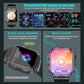 W&O X7 Plus Sports Smart Watch Man Woman LED Flashlight Smartwatch Wireless Call Watches Message Notification Long Battery Time