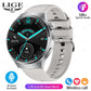 LIGE NFC Smart Watch Men HD Screen Temperature Monitoring Sports Watch Bluetooth Call IP68 Waterproof GPS Smartwatch For Huawei